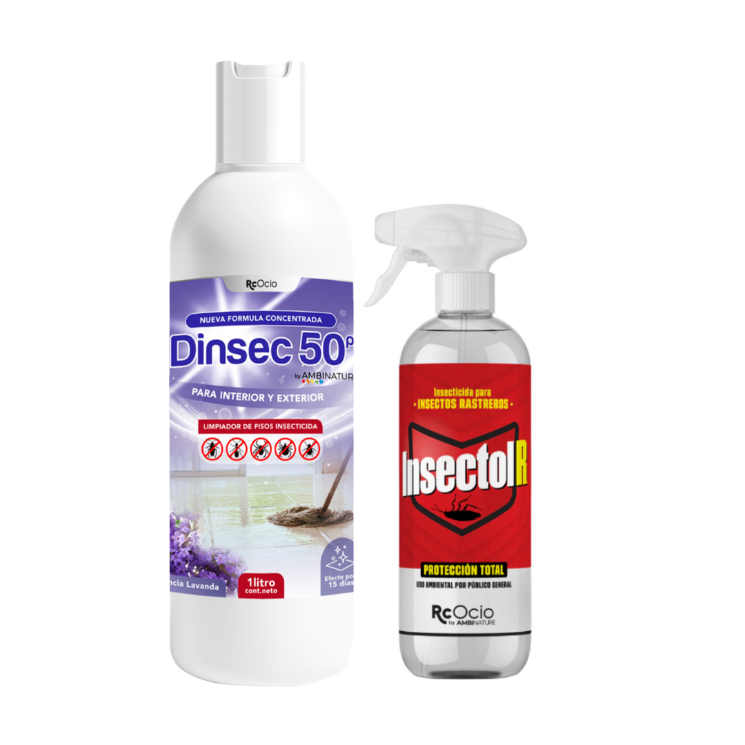 Pack insecticida Dinsec + Insectol