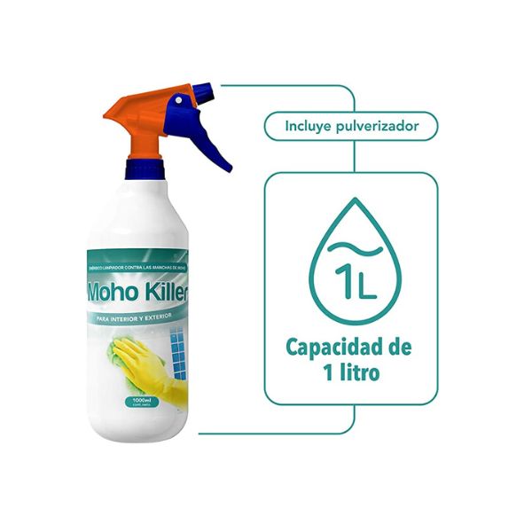 MPL Limpiador antimoho (500 ml, Botella rociadora)