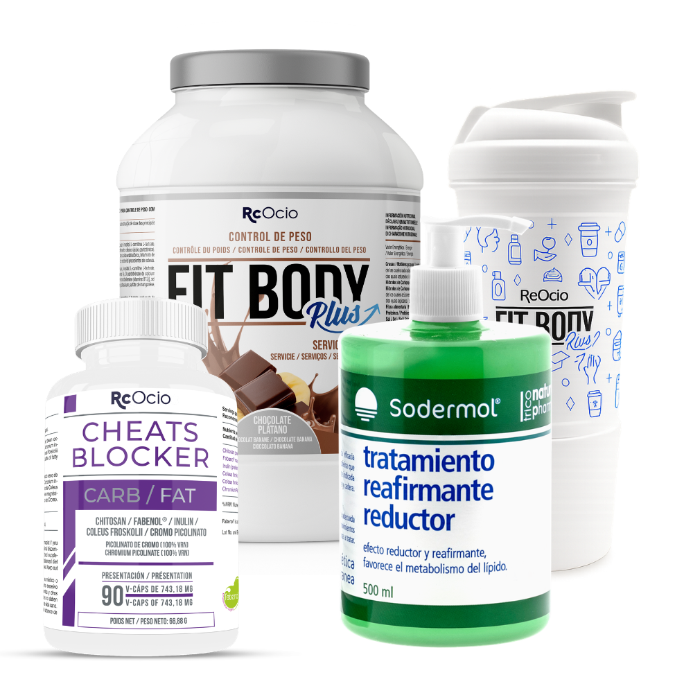PACK Completo Adelgazamiento con vaso coctelera