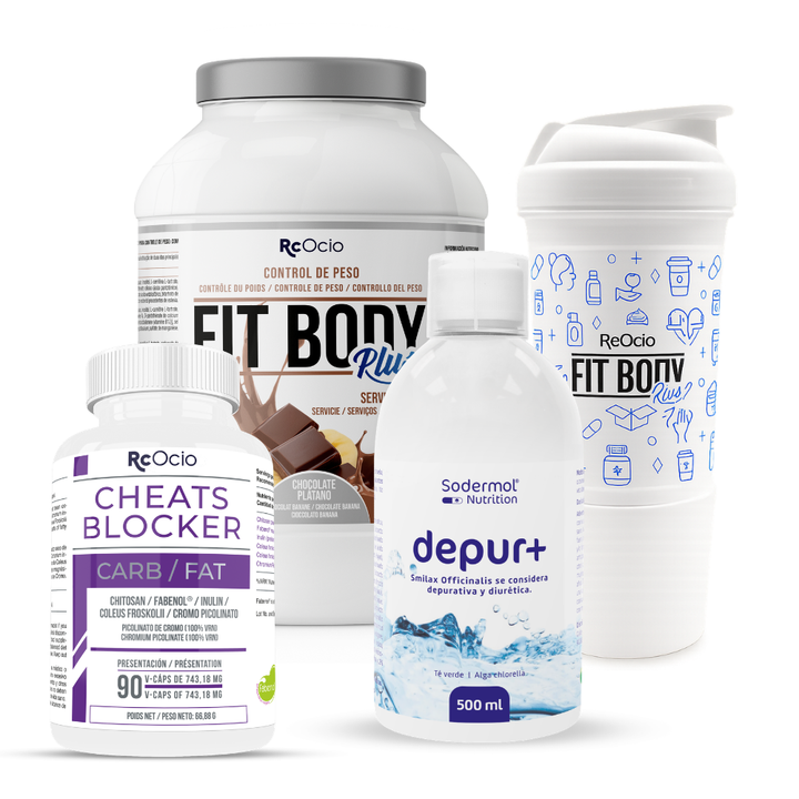 PACK Completo Adelgazamiento con vaso coctelera