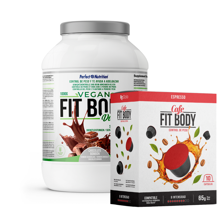 FIT BODY | Batido sustitutivo de comida con proteina y Colágeno