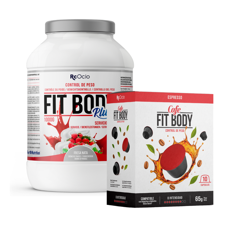 FIT BODY | Batido sustitutivo de comida con proteina y Colágeno