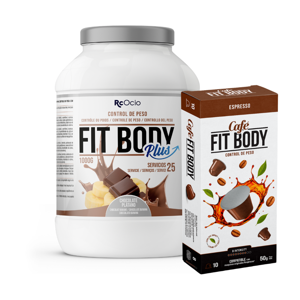FIT BODY | Batido sustitutivo de comida con proteina y Colágeno