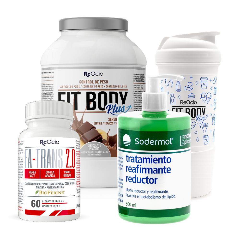 PACK Completo Adelgazamiento con vaso coctelera