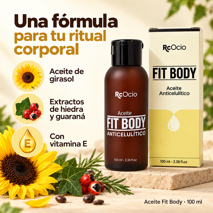 Aceite Anticelulítico Fit Body 100 ml | RcOcio