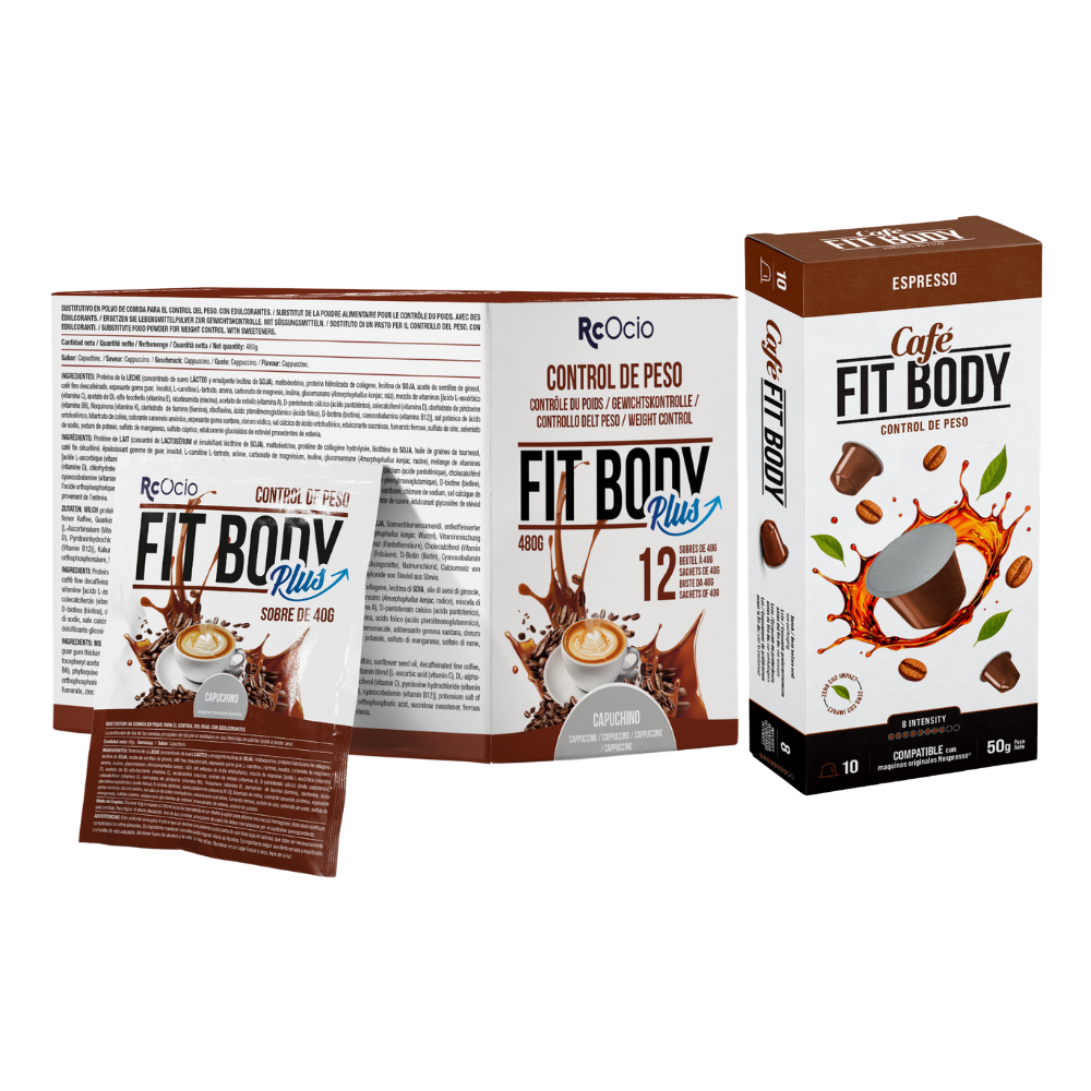 FIT BODY | Batido sustitutivo de comida con proteina y Colágeno
