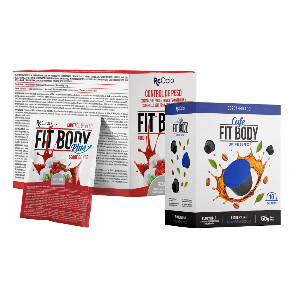 FIT BODY | Batido sustitutivo de comida con proteina y Colágeno