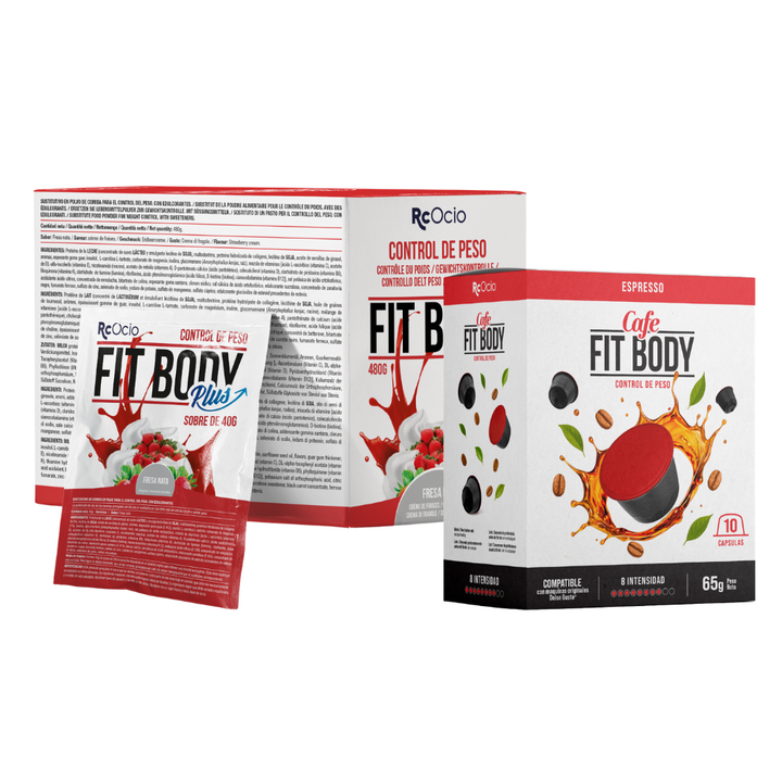 FIT BODY | Batido sustitutivo de comida con proteina y Colágeno