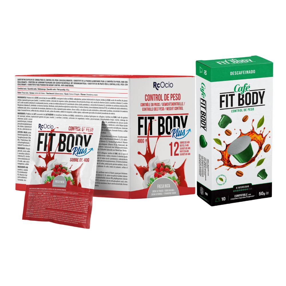 FIT BODY | Batido sustitutivo de comida con proteina y Colágeno