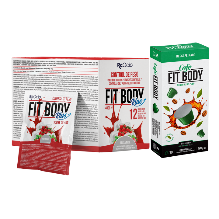 FIT BODY | Batido sustitutivo de comida con proteina y Colágeno