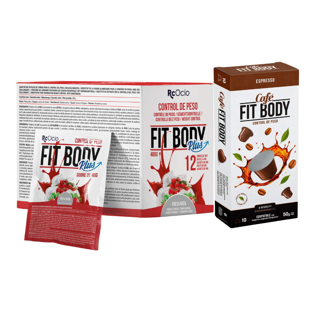 FIT BODY | Batido sustitutivo de comida con proteina y Colágeno