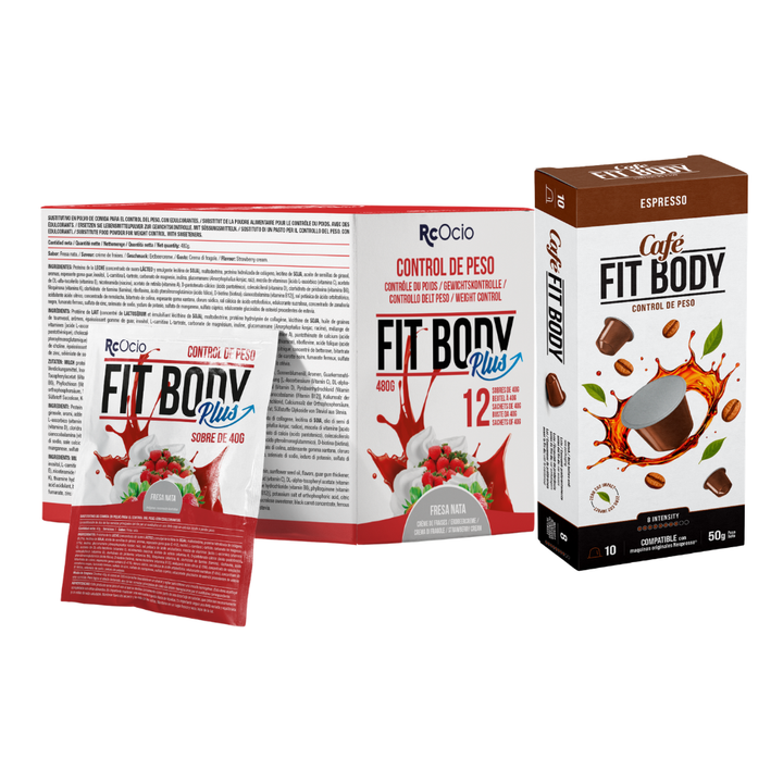 FIT BODY | Batido sustitutivo de comida con proteina y Colágeno