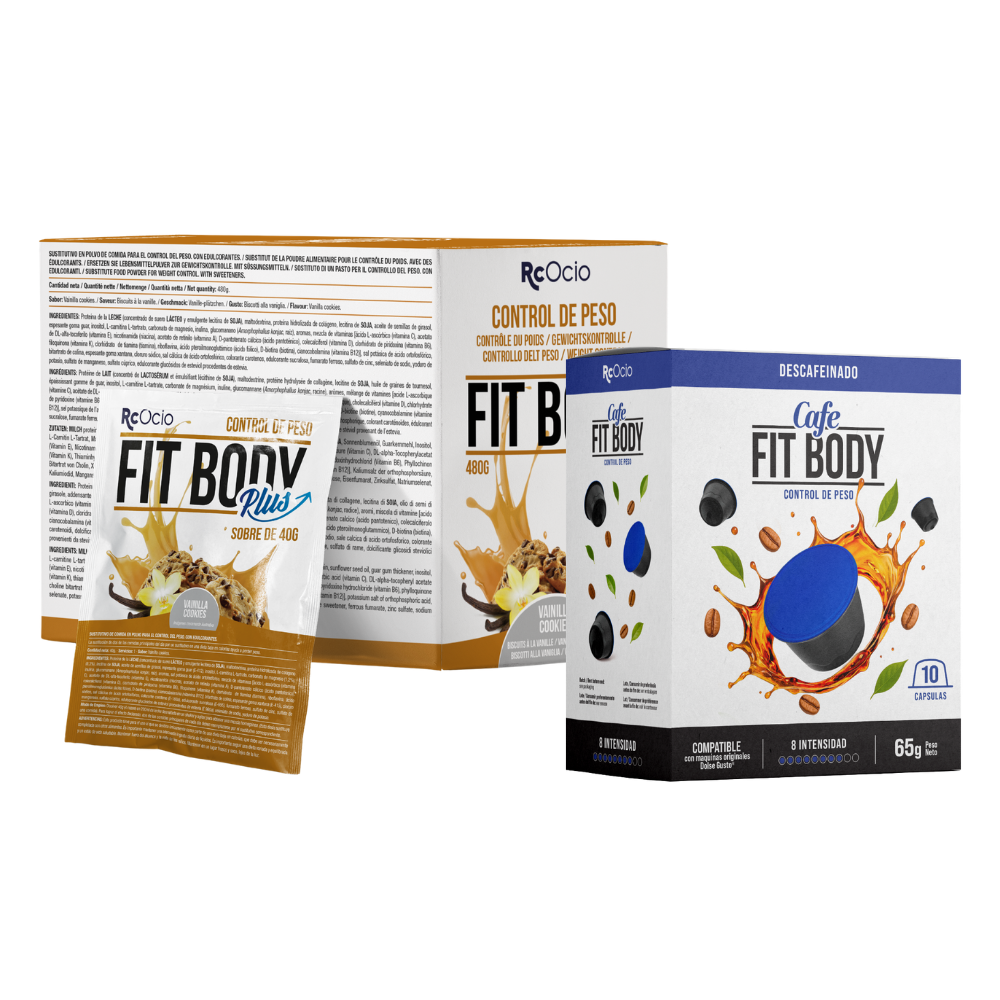 FIT BODY | Batido sustitutivo de comida con proteina y Colágeno