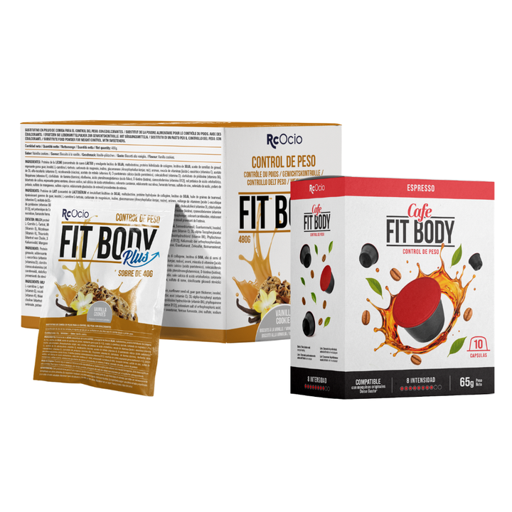 FIT BODY | Batido sustitutivo de comida con proteina y Colágeno