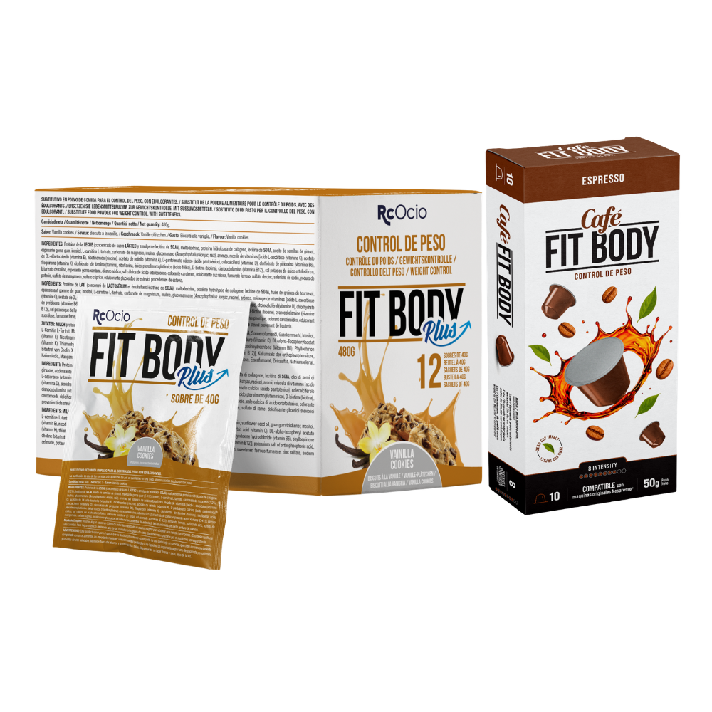FIT BODY | Batido sustitutivo de comida con proteina y Colágeno