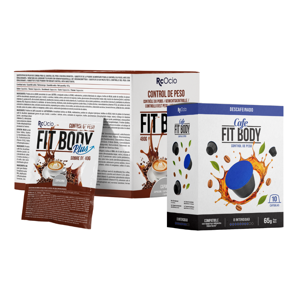 FIT BODY | Batido sustitutivo de comida con proteina y Colágeno