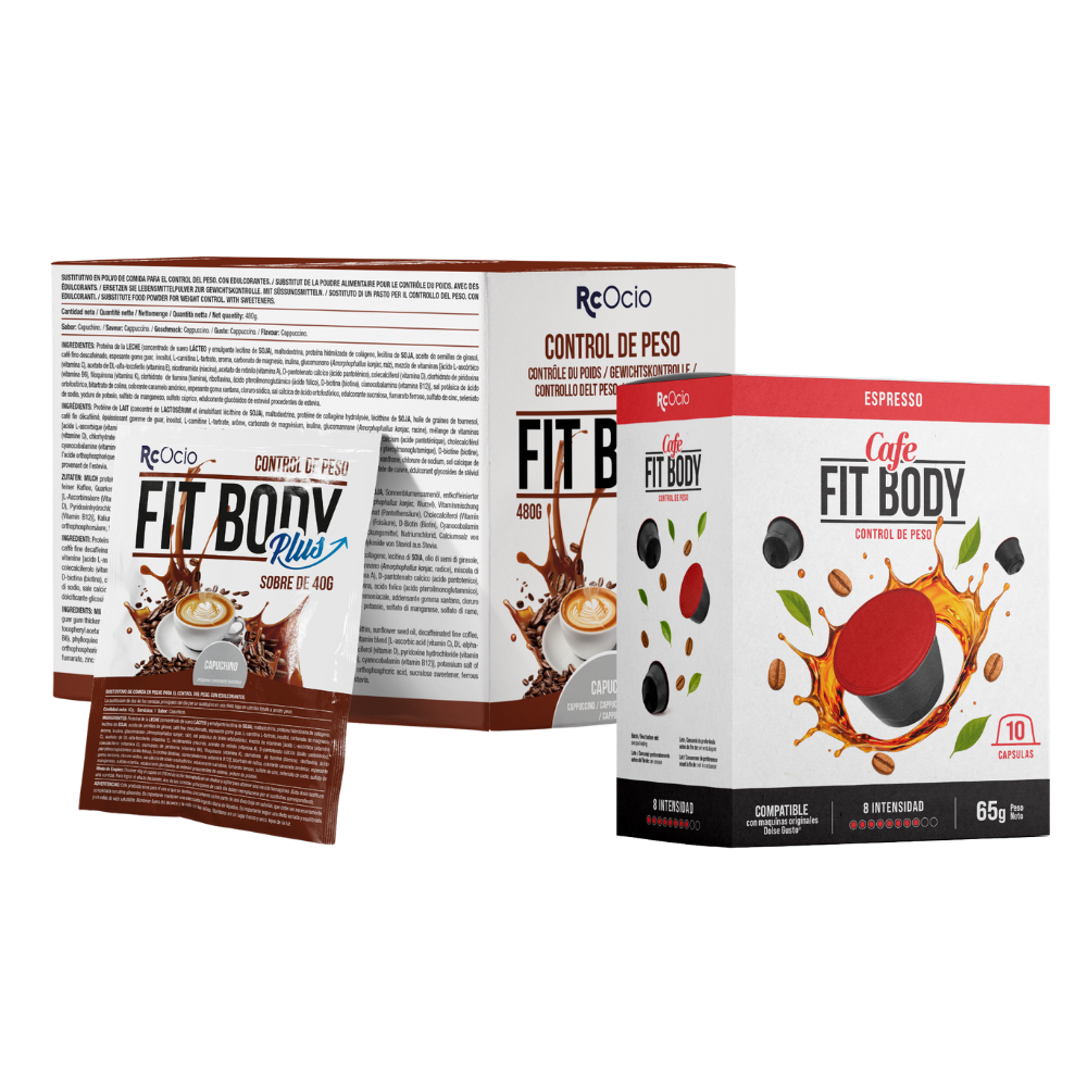 FIT BODY | Batido sustitutivo de comida con proteina y Colágeno