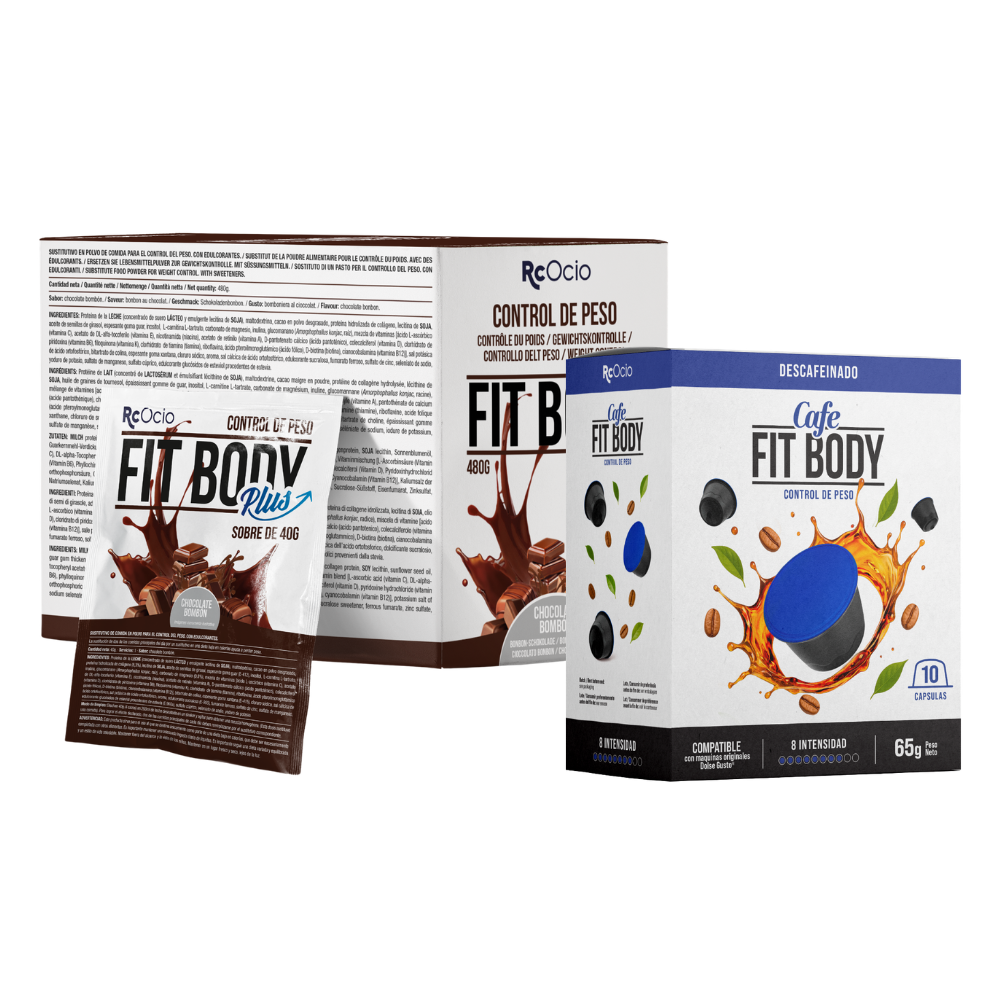 FIT BODY | Batido sustitutivo de comida con proteina y Colágeno