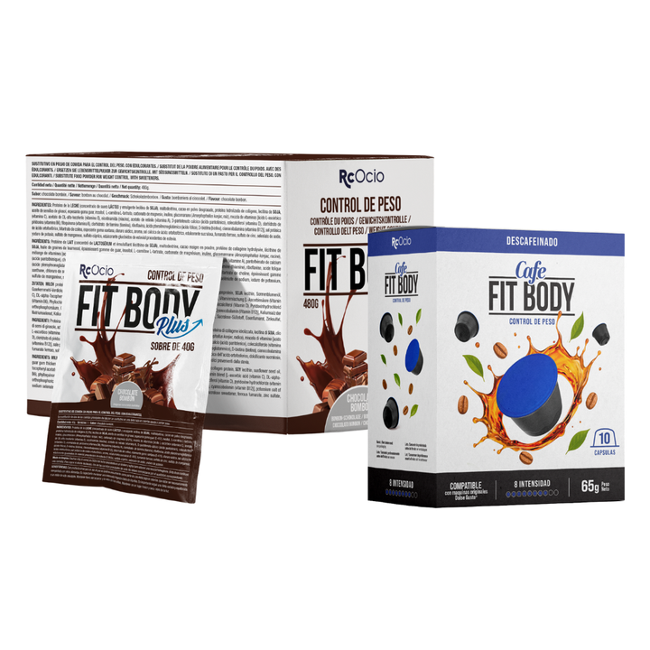 FIT BODY | Batido sustitutivo de comida con proteina y Colágeno