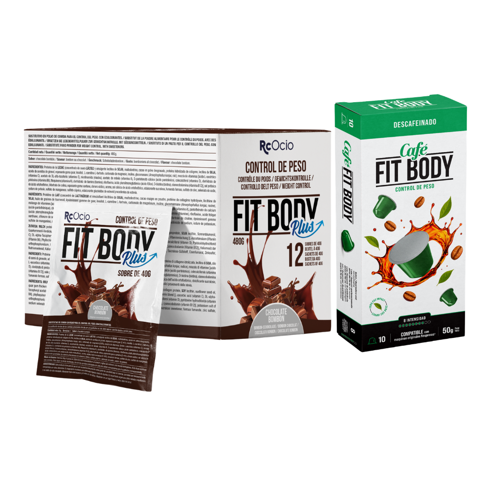 FIT BODY | Batido sustitutivo de comida con proteina y Colágeno