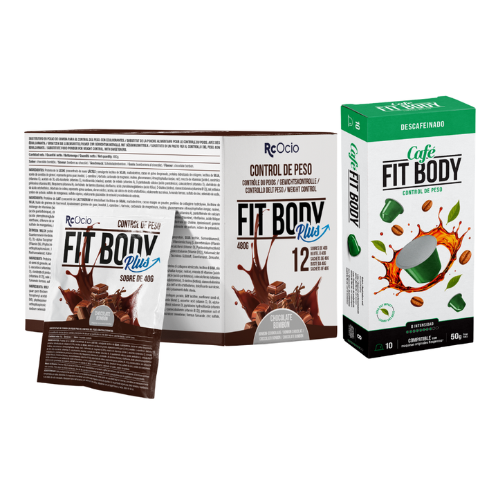 FIT BODY | Batido sustitutivo de comida con proteina y Colágeno