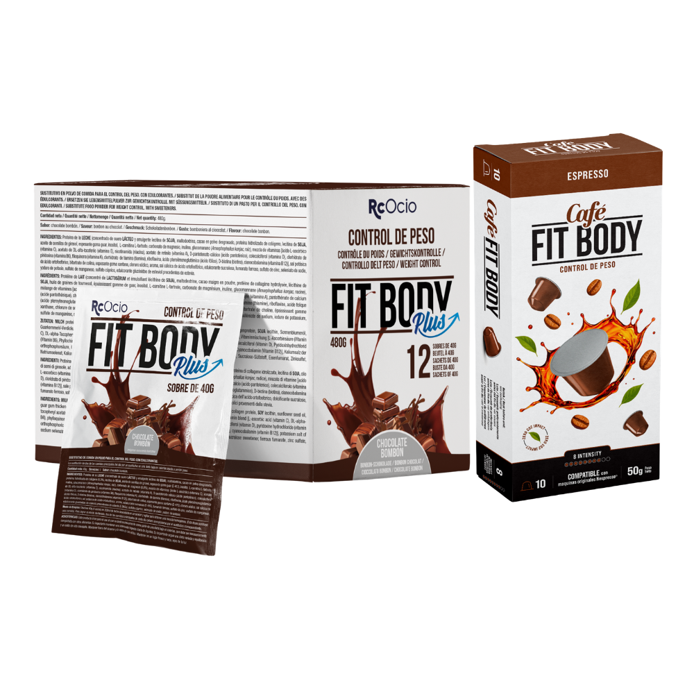 FIT BODY | Batido sustitutivo de comida con proteina y Colágeno