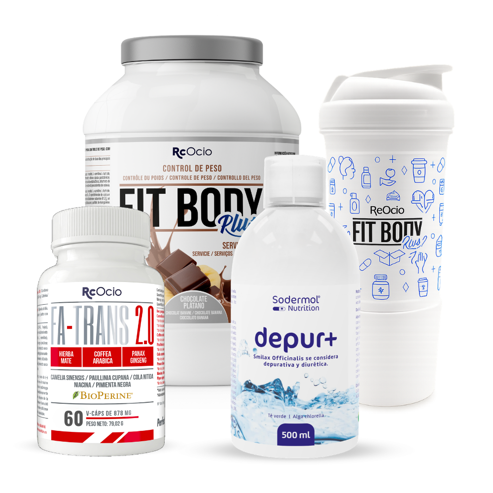 PACK Completo Adelgazamiento con vaso coctelera