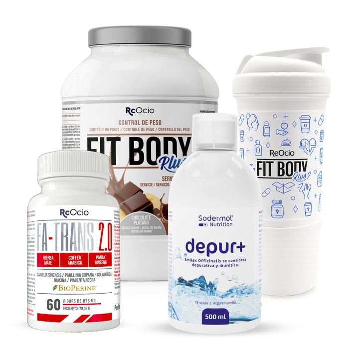 PACK Completo Adelgazamiento con vaso coctelera