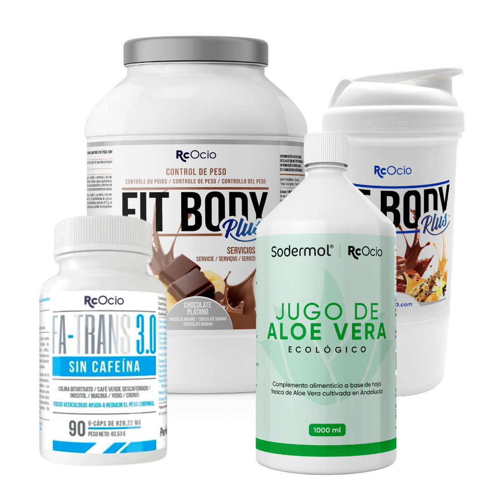 PACK Completo Adelgazamiento con vaso coctelera