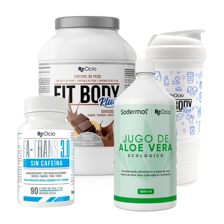 PACK Completo Adelgazamiento con vaso coctelera
