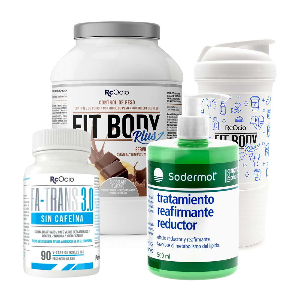 PACK Completo Adelgazamiento con vaso coctelera