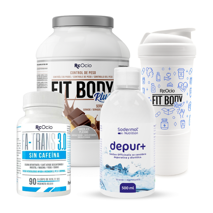 PACK Completo Adelgazamiento con vaso coctelera
