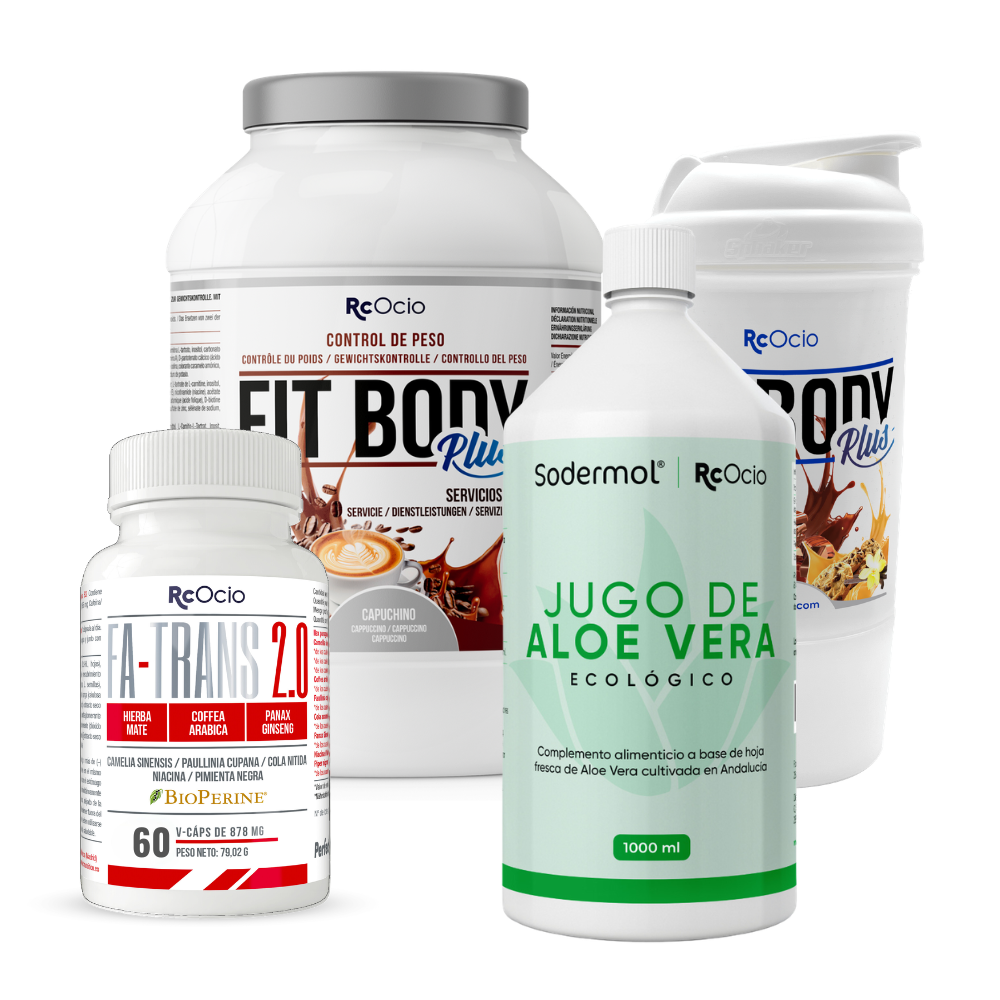 PACK Completo Adelgazamiento con vaso coctelera