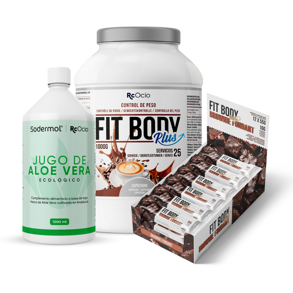 Pack FITBODY con caja de 12 barritas