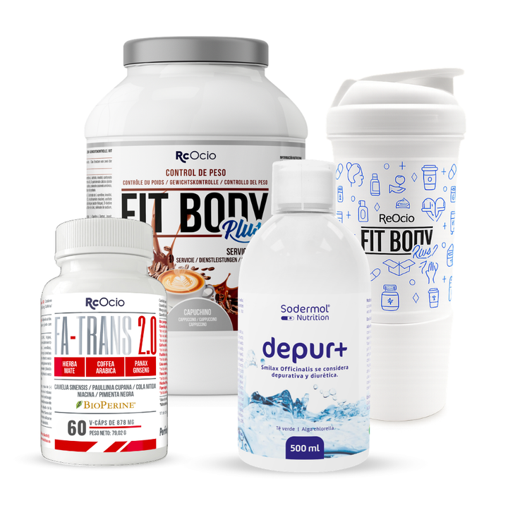 PACK Completo Adelgazamiento con vaso coctelera
