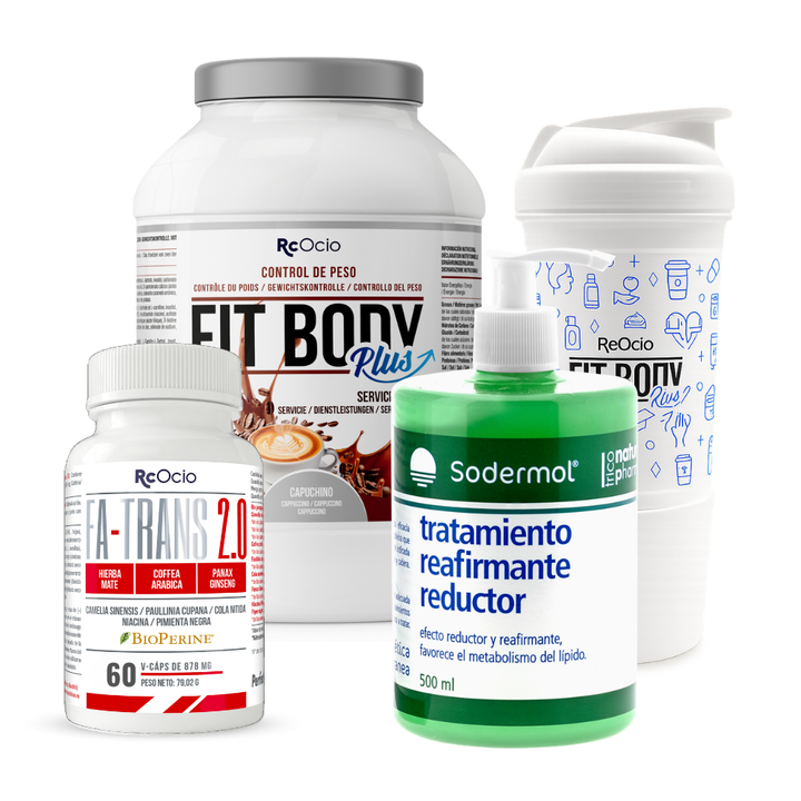 PACK Completo Adelgazamiento con vaso coctelera