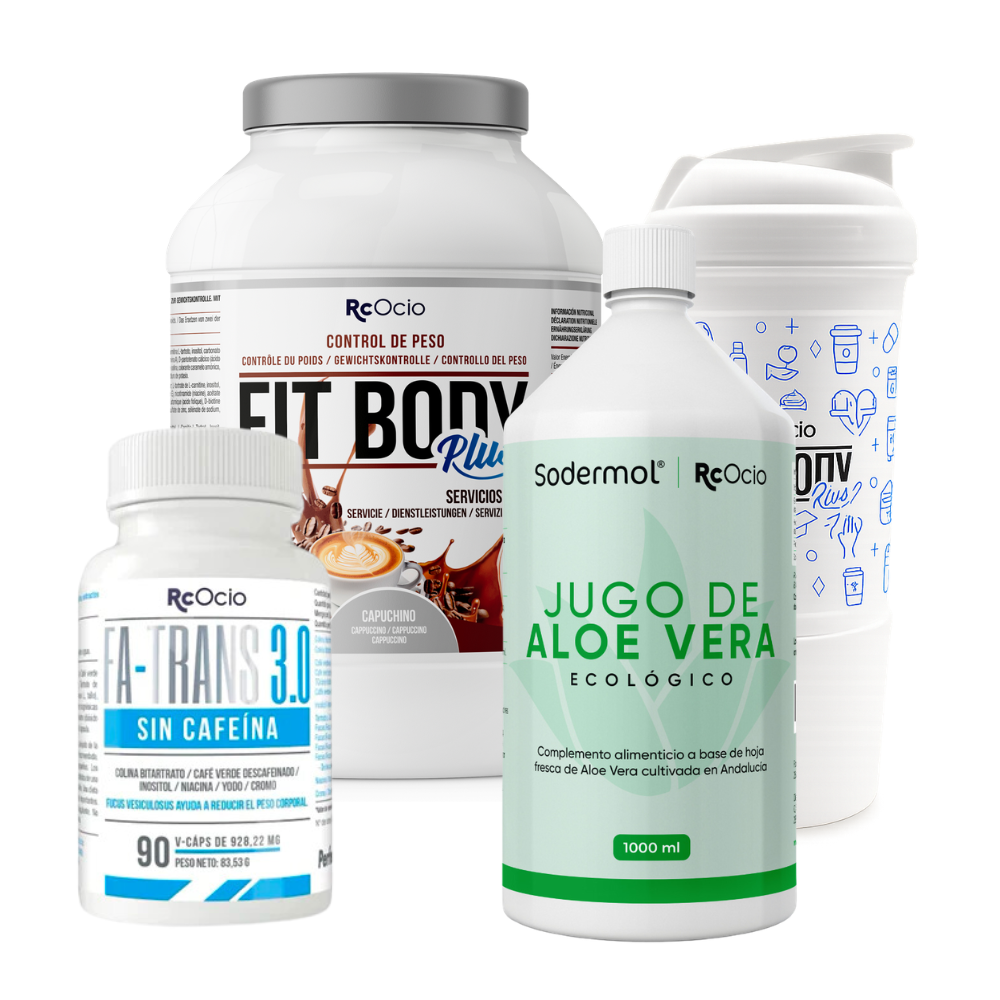 PACK Completo Adelgazamiento con vaso coctelera