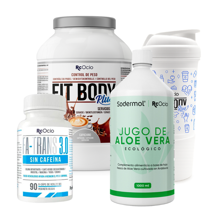 PACK Completo Adelgazamiento con vaso coctelera