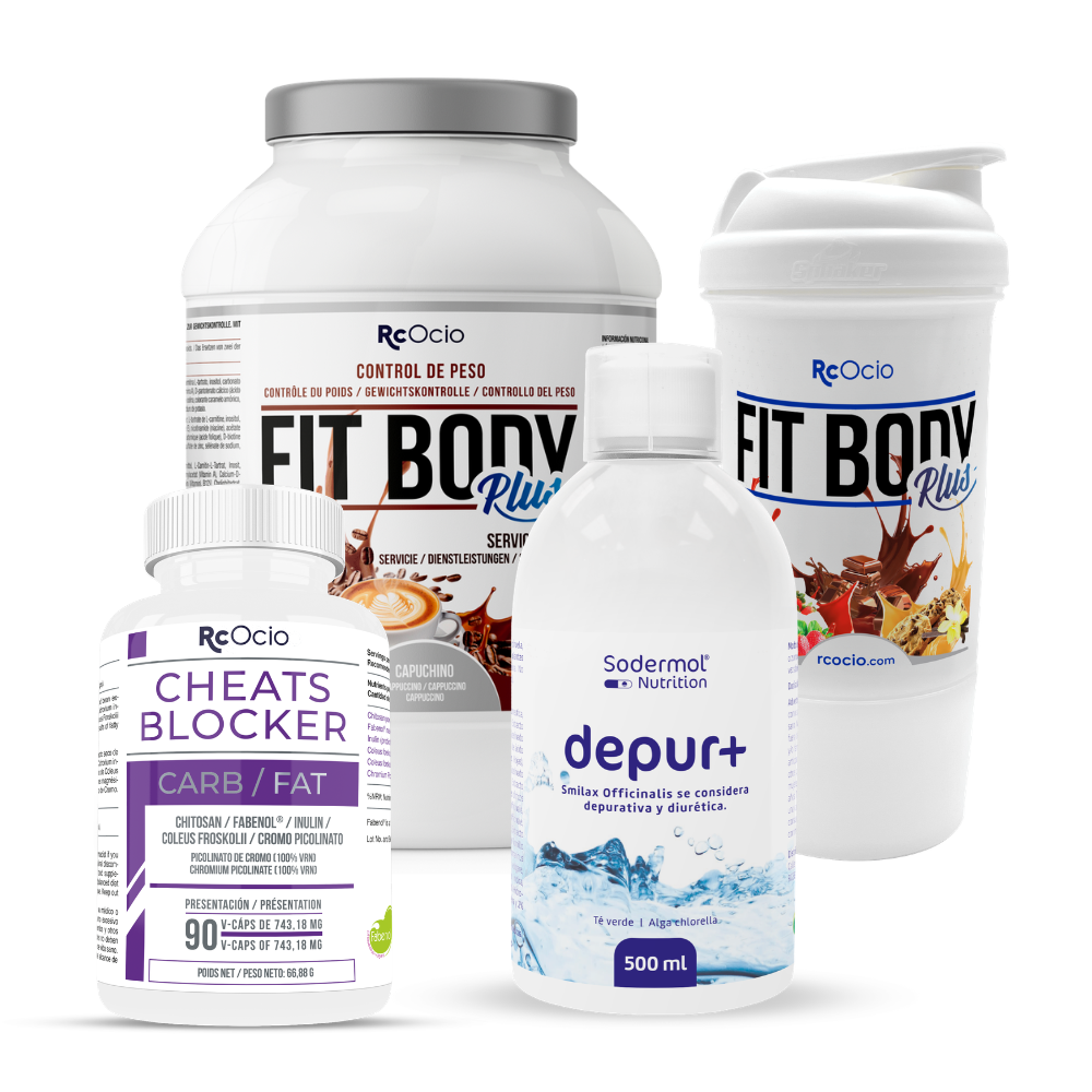 PACK Completo Adelgazamiento con vaso coctelera