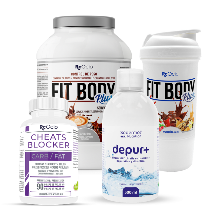 PACK Completo Adelgazamiento con vaso coctelera