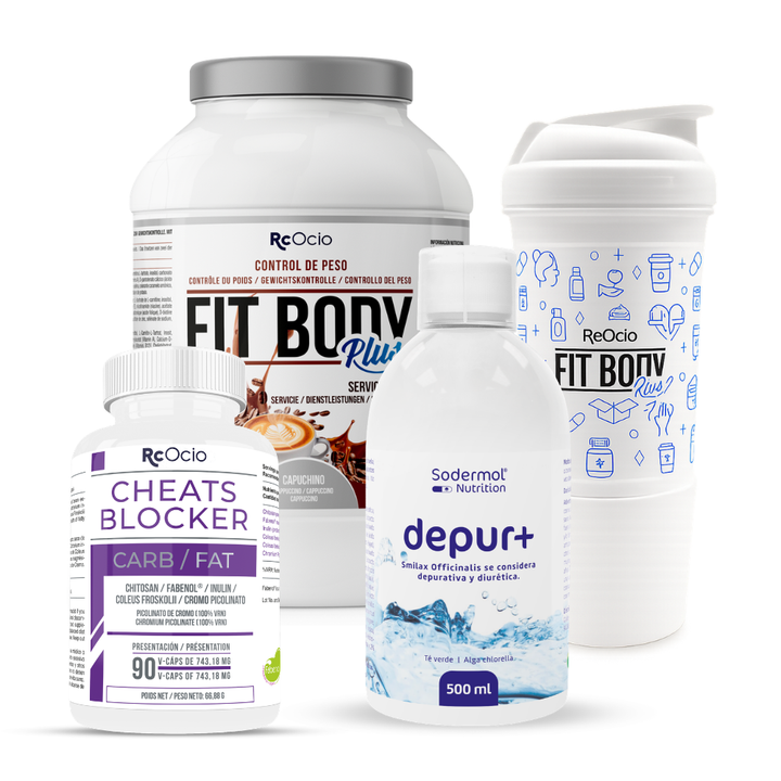 PACK Completo Adelgazamiento con vaso coctelera