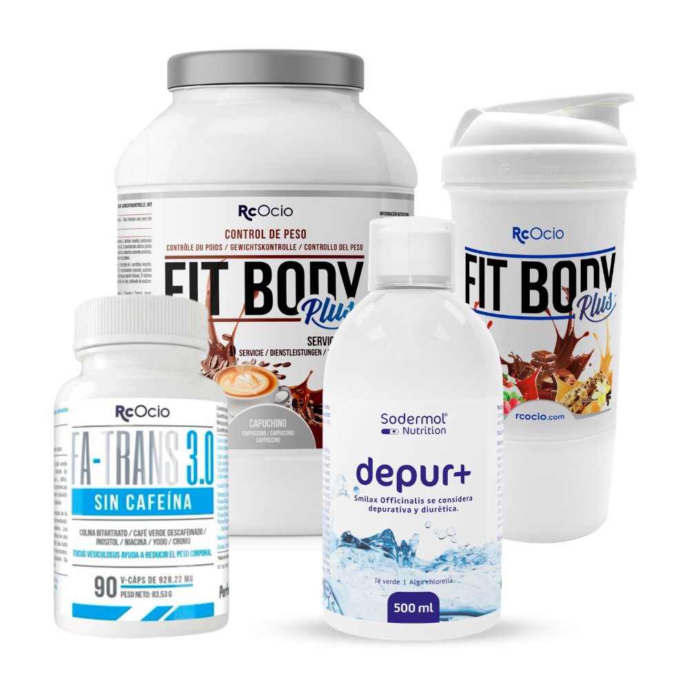 PACK Completo Adelgazamiento con vaso coctelera