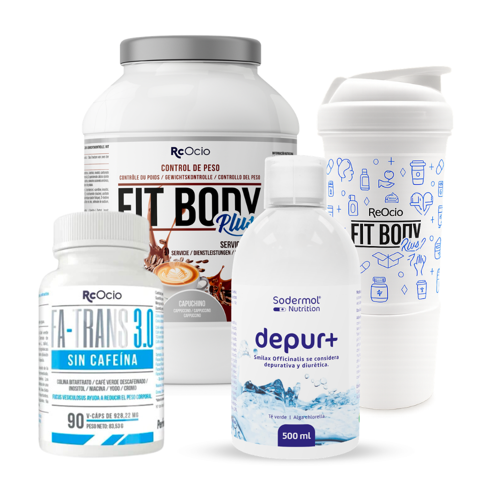 PACK Completo Adelgazamiento con vaso coctelera