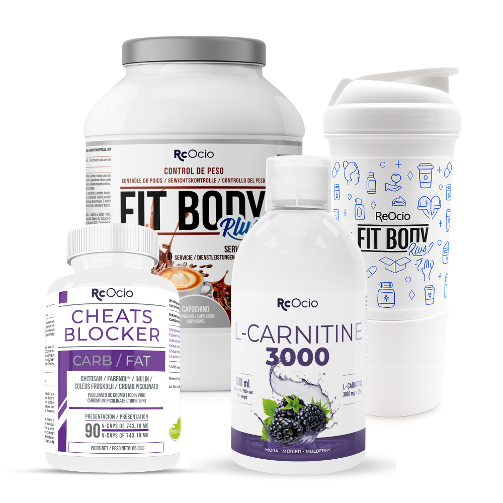 PACK Completo Adelgazamiento con vaso coctelera