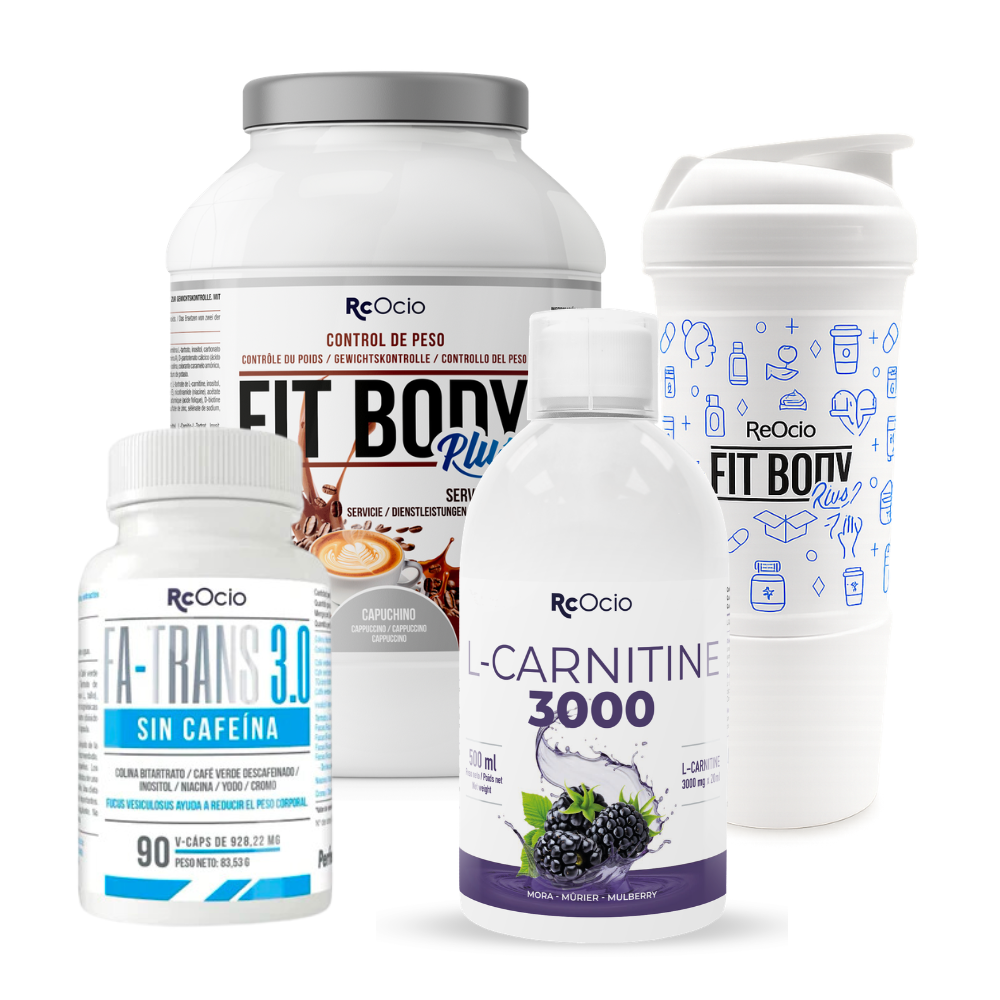 PACK Completo Adelgazamiento con vaso coctelera