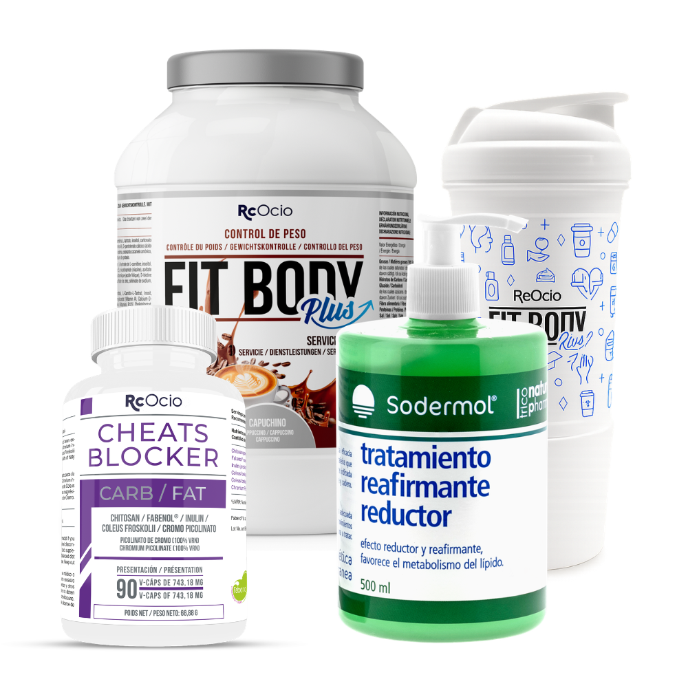 PACK Completo Adelgazamiento con vaso coctelera