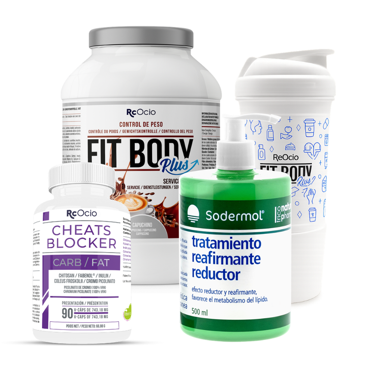 PACK Completo Adelgazamiento con vaso coctelera