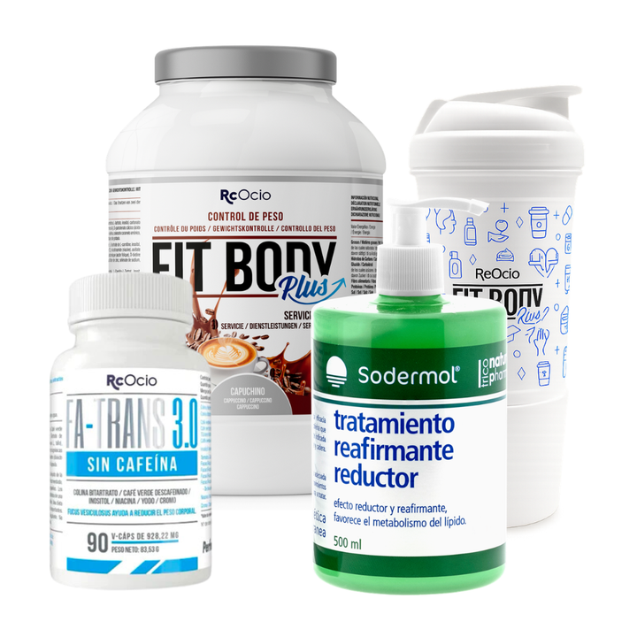 PACK Completo Adelgazamiento con vaso coctelera