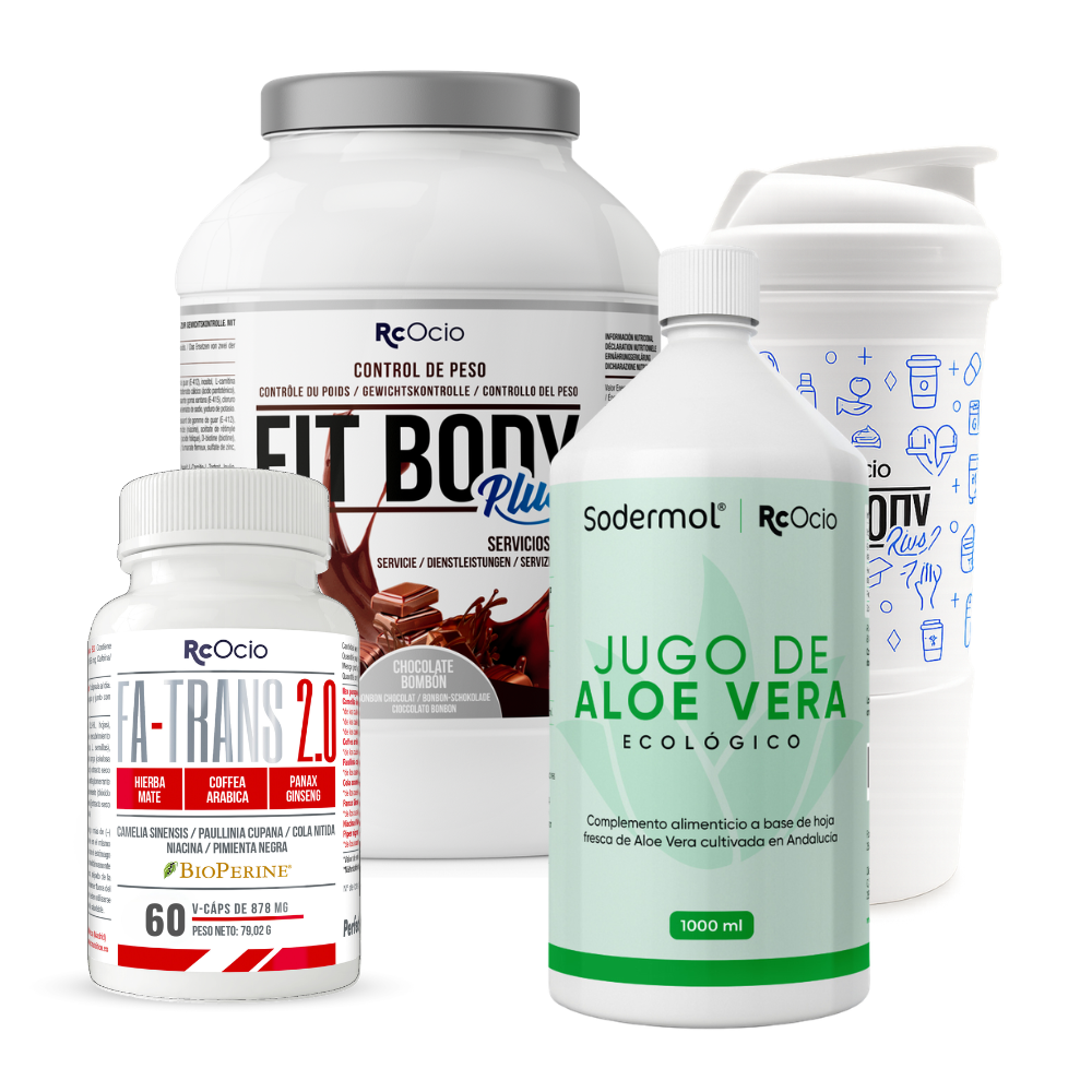 PACK Completo Adelgazamiento con vaso coctelera