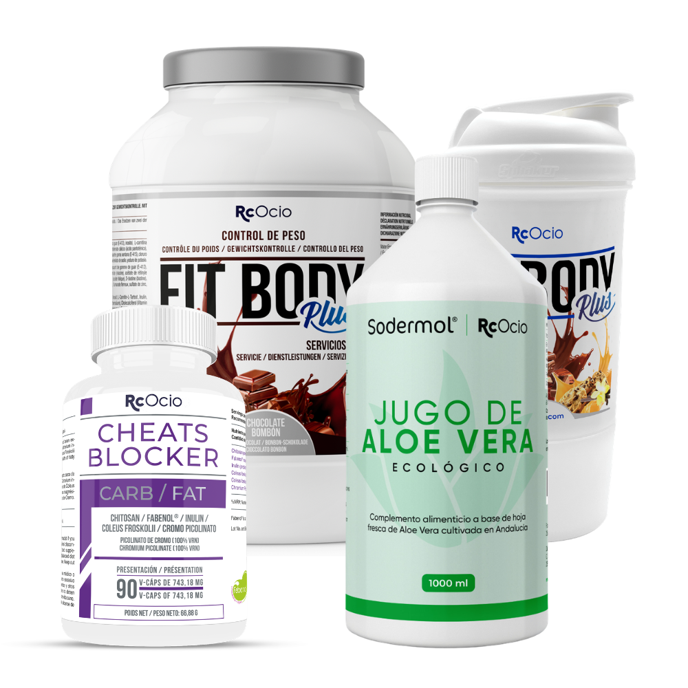 PACK Completo Adelgazamiento con vaso coctelera